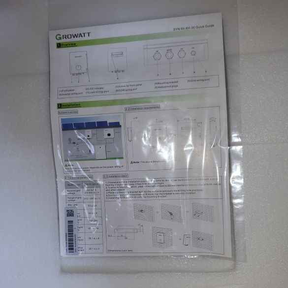 GATEWAY GROWATT TRIPHASE