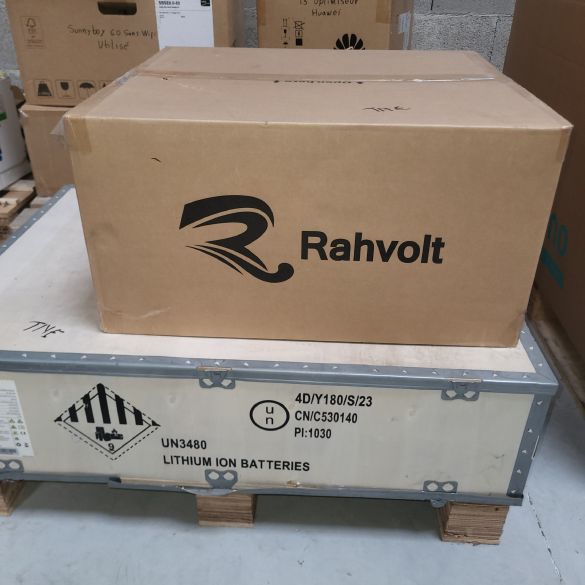 ONDULEUR HYBRIDE + BATTERIE 10 KWH RAHVOLT