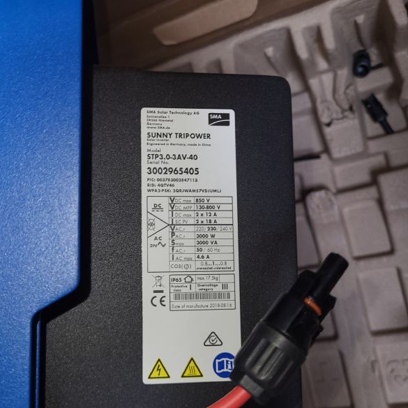 MODELE DEMO - SMA TRIPOWER 3.0 TRI