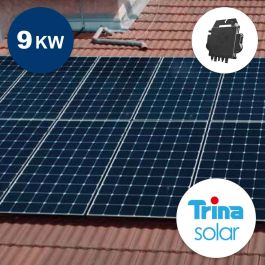 Kit photovoltaïque 9 KW (Panneaux Trina 435) avec micro-onduleurs DS3L 