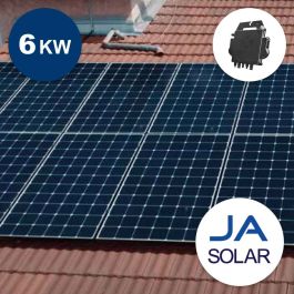 Kit photovoltaïque 6 KW (Panneaux JAM66S30 - 500/MR) avec micro-onduleurs DS3 