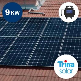 Kit photovoltaïque 9 KW (Panneaux Trina 435) avec micro-onduleurs EZ1 