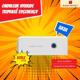 Onduleur Hybride Triphasé SIGENERGY 5 KVA 