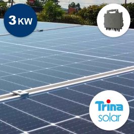 Kit photovoltaïque 3 KW (Panneaux Trina 435) avec micro-onduleurs QT2 