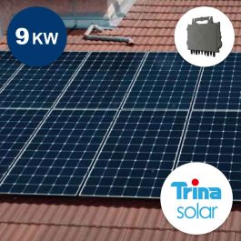 Kit photovoltaïque 9 KW (Panneaux Trina 435) avec micro-onduleurs QT2 