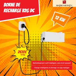 Borne de recharge V2G DC 12 KW 